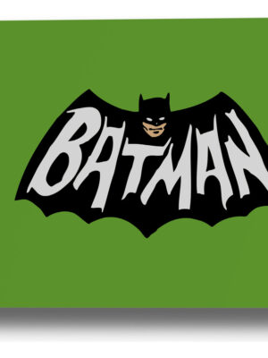 Cuadro Batman Logo 84 30x40 Mdf Memoestampados