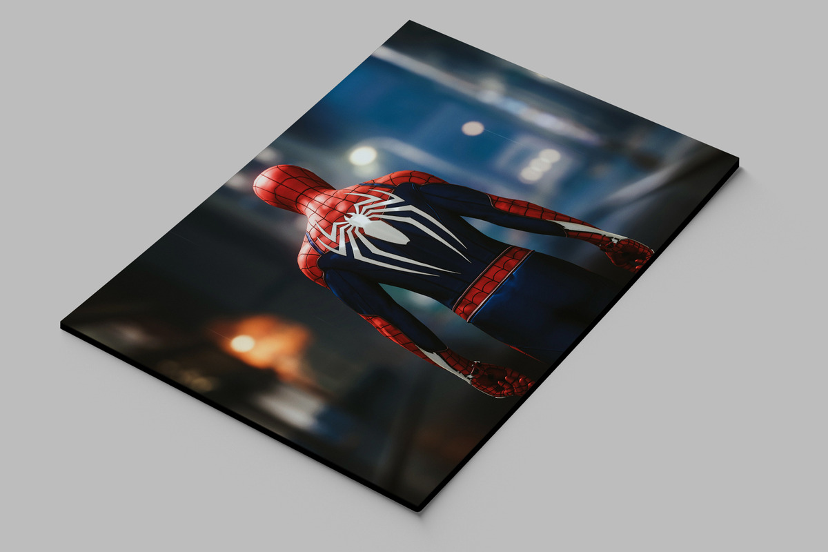 Cuadro 273 Spidermann 30x40 Mdf Memoestampados - Imagen 2