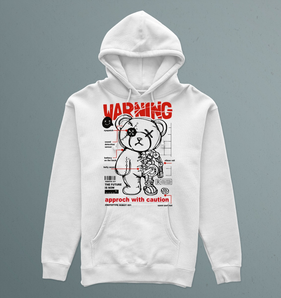 Canguro Osito Warning Memoestampados - Imagen 8