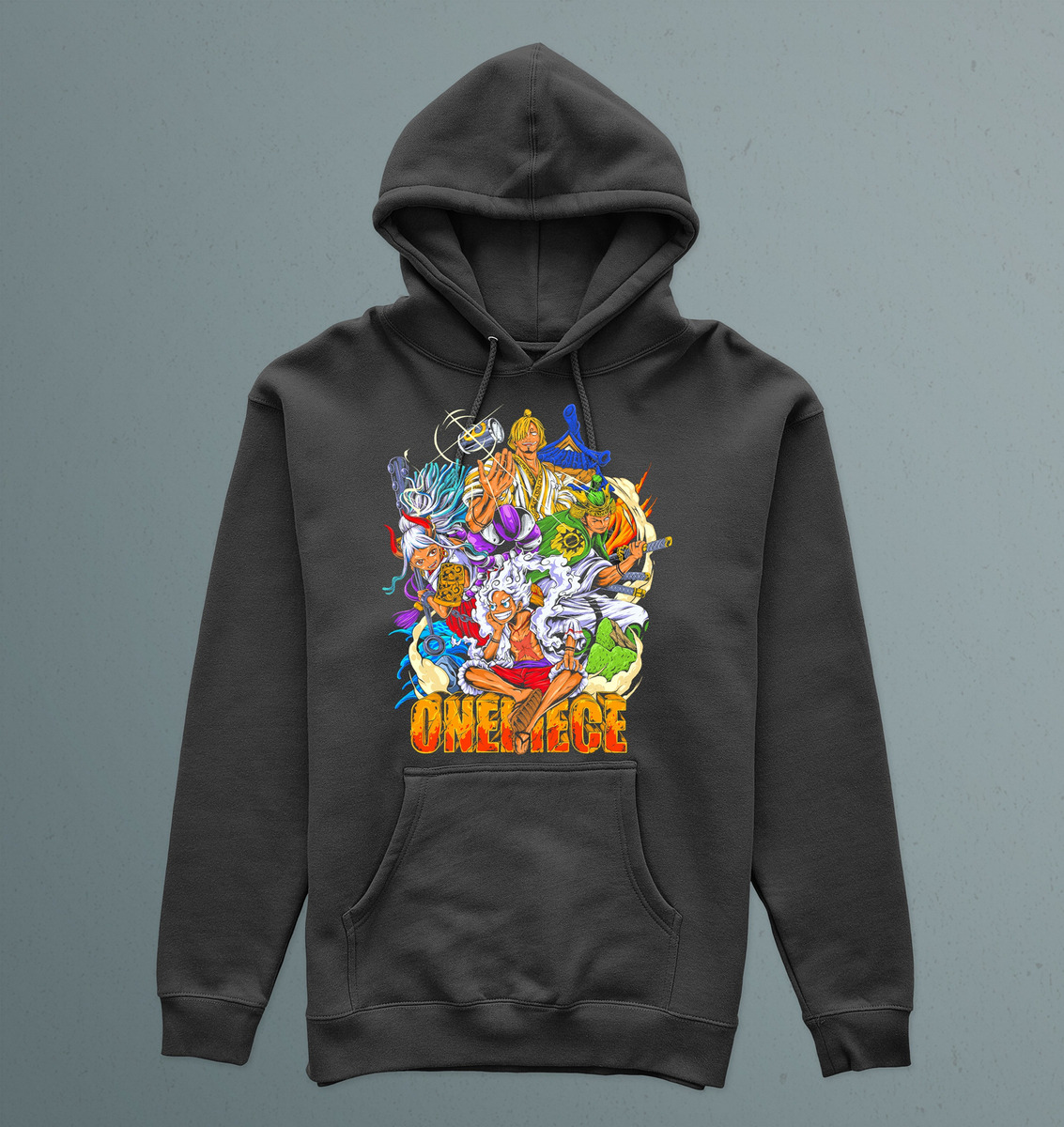 Canguro One Piece 5 Personajes Memoestampados - Imagen 3