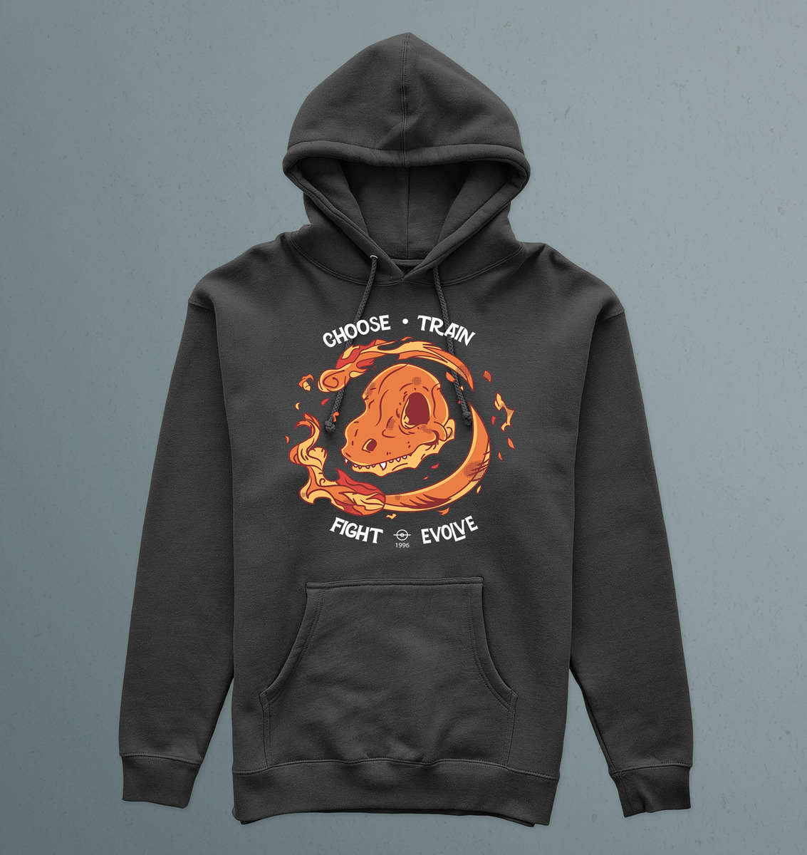 Canguro Charmander Skull Memoestampados - Imagen 2