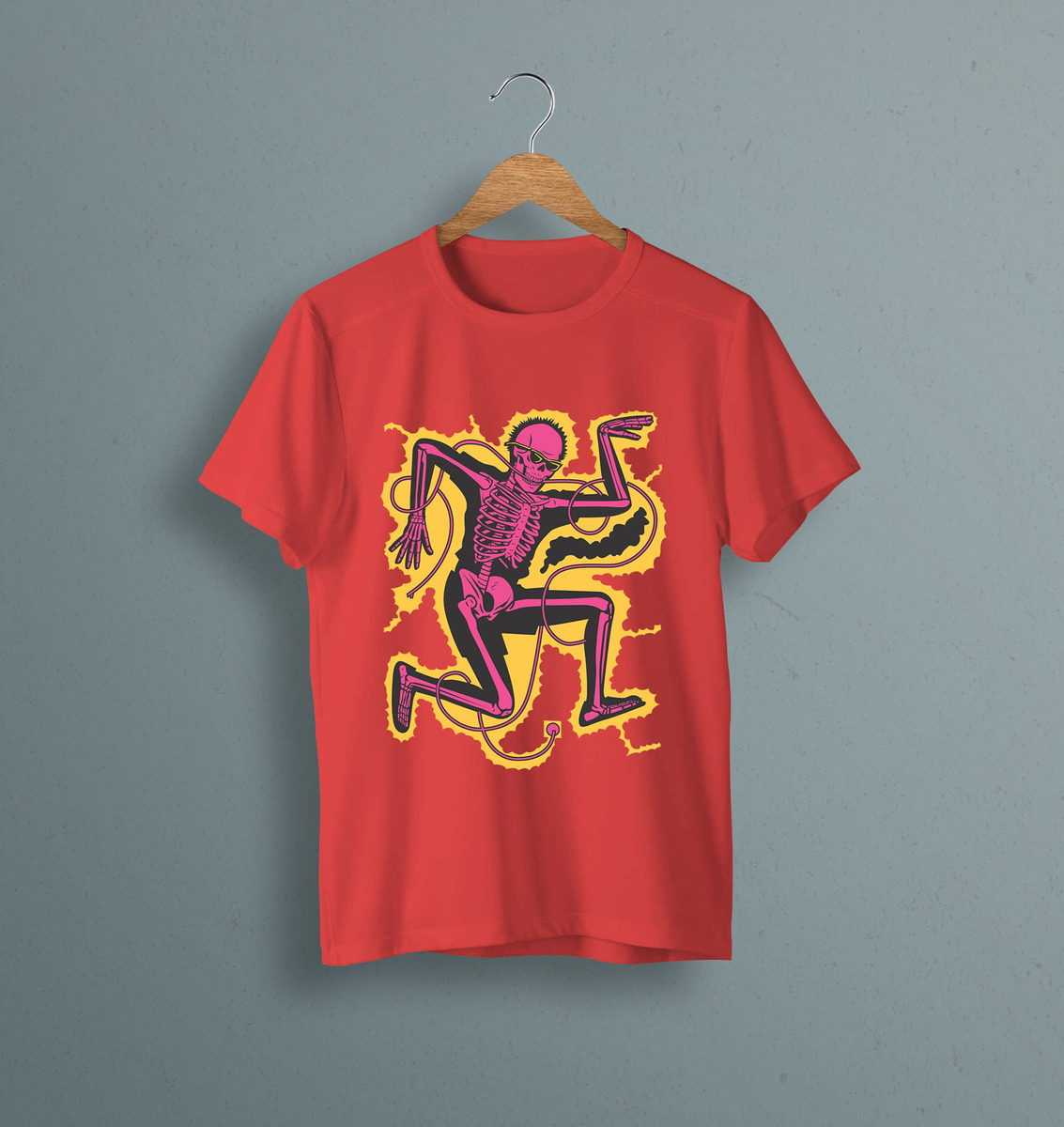 Remera: Skull Electric Memoestampados - Imagen 12