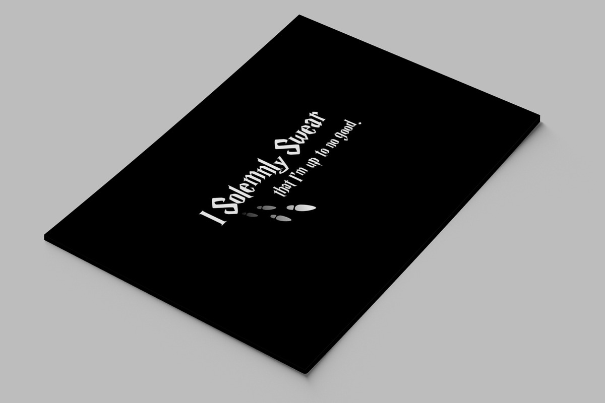 Cuadro Harry Potter 34 70x100 Mdf Memoestampados - Imagen 2