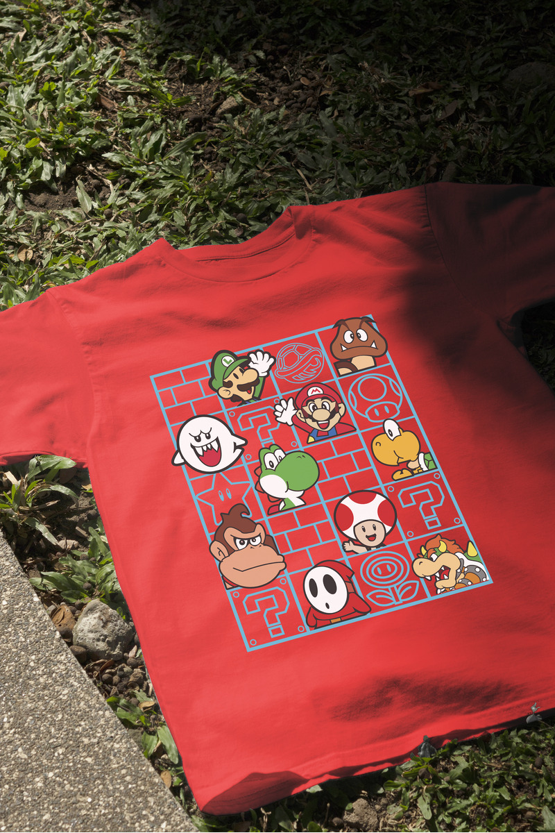 Remera: Mario Bros Friends Memoestampados - Imagen 14