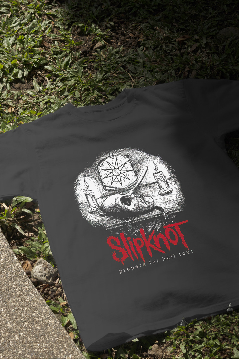 Remera: Slipknot Prepare For Hell Tour Memoestampados - Imagen 4