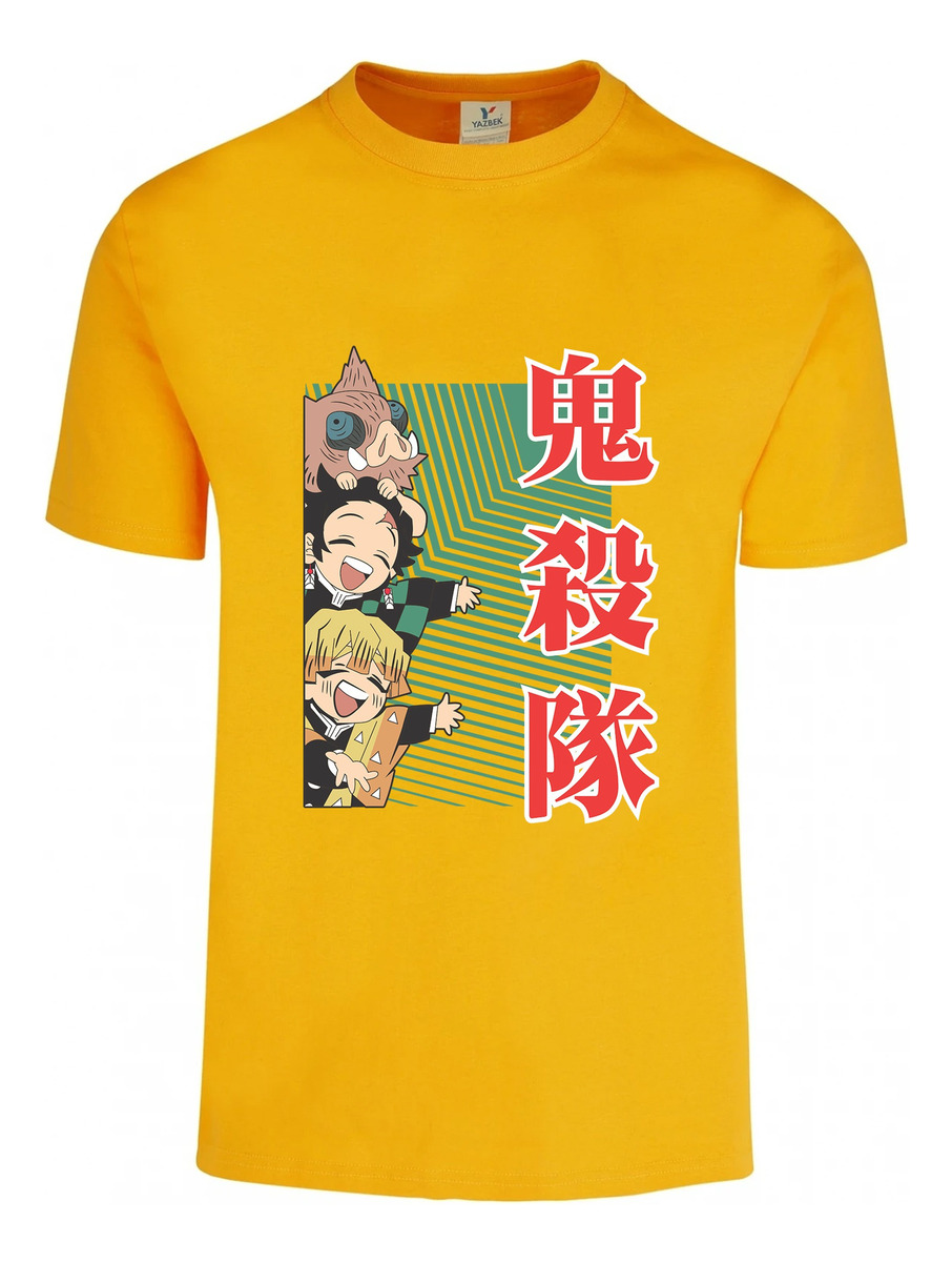 Remera: Demon Slayer Chibis Memoestampados - Imagen 14
