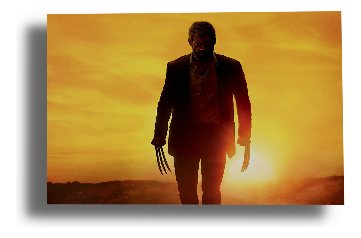 Cuadro Logan Xmen 593 40x53 Mdf Memoestampados