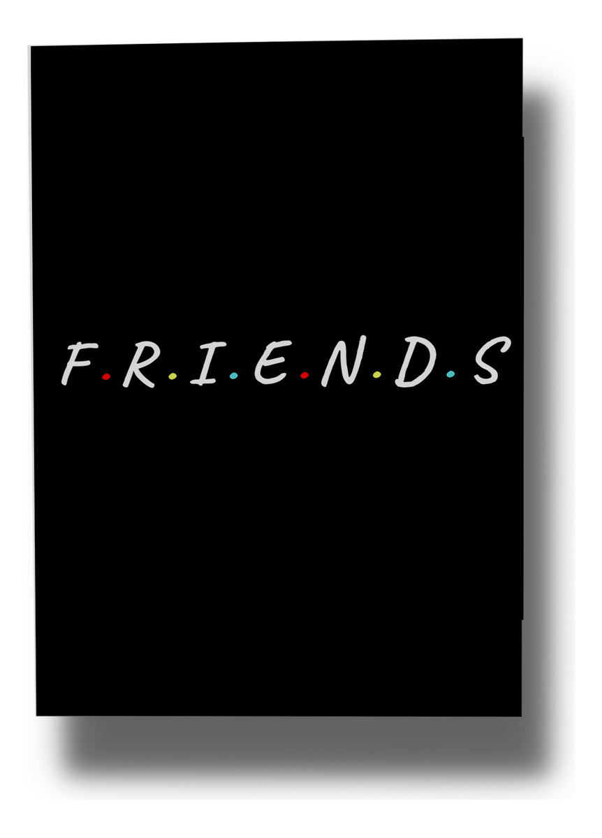 Cuadro Friends 483 70x100 Mdf Memoestampados