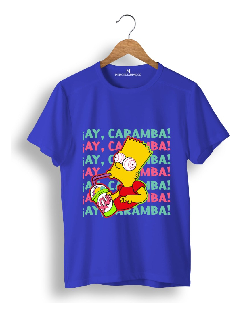 Remera: Bart Ay Caramba Memoestampados - Imagen 7