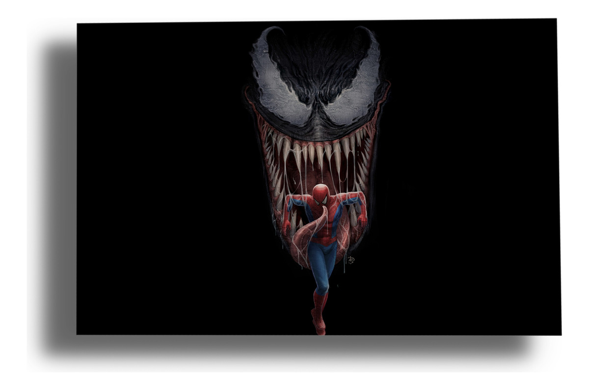 Cuadro 198 Hombre Araña 70x100 Mdf Memoestampados