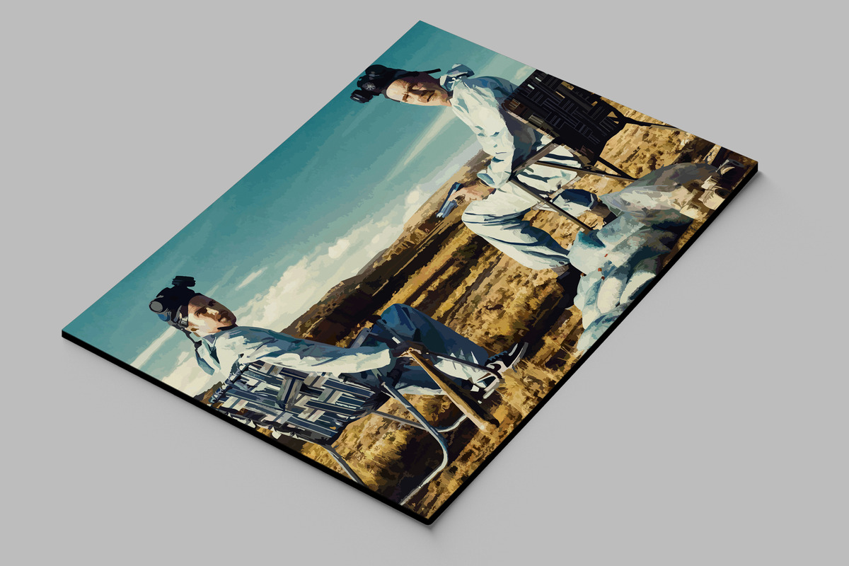 Cuadro Breaking Bad 548 70x100 Mdf Memoestampados - Imagen 2