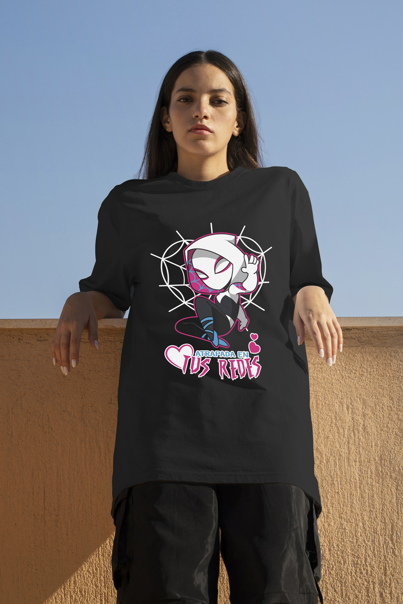 Remera Regalos San Valentin, Spider Love Precio Por 2 Uni - Imagen 3