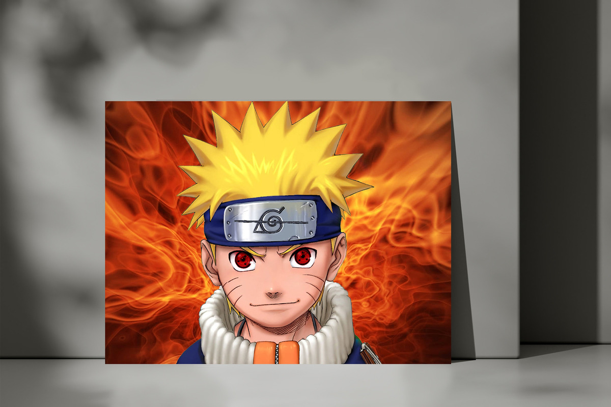 Cuadro 236 Naruto 2 40x53 Mdf Memoestampados - Imagen 3