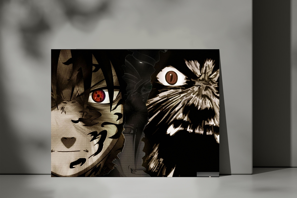 Cuadro Naruto 453 70x100 Mdf Memoestampados - Imagen 3