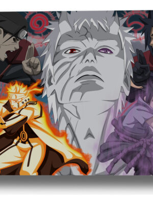 Cuadro Naruto 478 50x70 Mdf Memoestampados