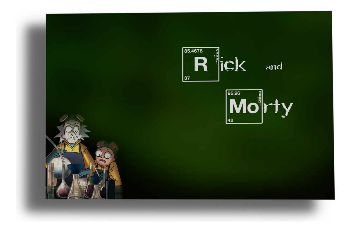 Cuadro 256 Rick 6 40x53 Mdf Memoestampados