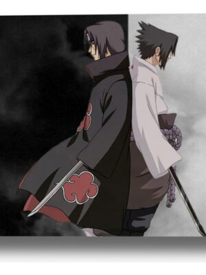 Cuadro Naruto Uchiha Susuke Shi 60 70x100 Mdf Memoestampados