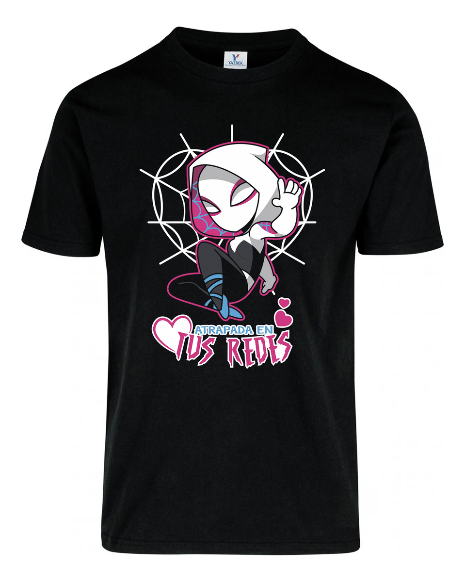 Remera Regalos San Valentin, Spider Love Precio Por 2 Uni - Imagen 2