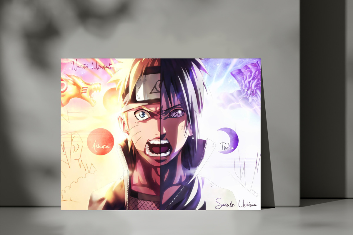 Cuadro Naruto Shippuuden Uzumaki49 40x53 Mdf Memoestampados - Imagen 3