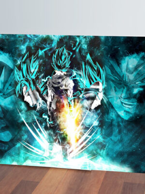 Cuadro Dragon Ball Super 133 70x100 Mdf Memoestampados