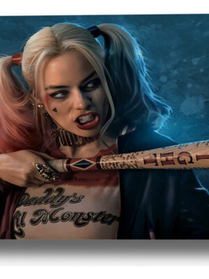 Cuadro 303 Harley Quinn 50x70 Mdf Memoestampados