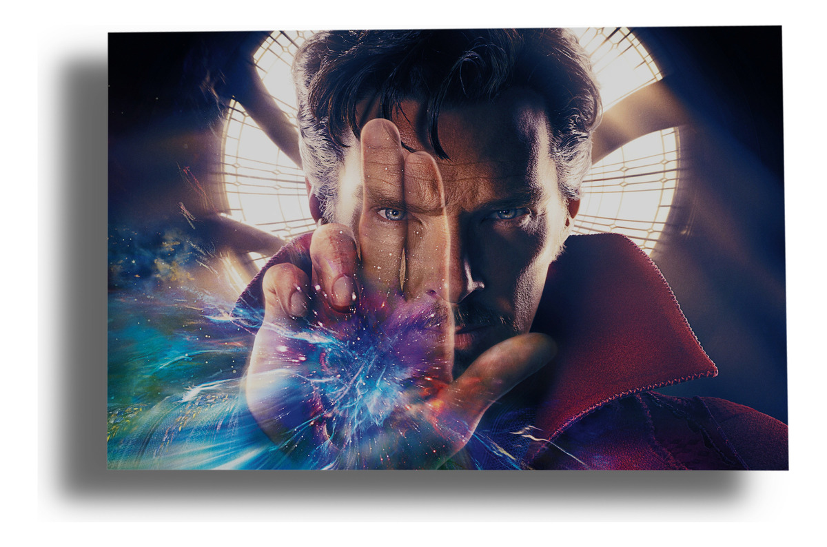 Cuadro Doctor Strange 92 40x53 Mdf Memoestampados