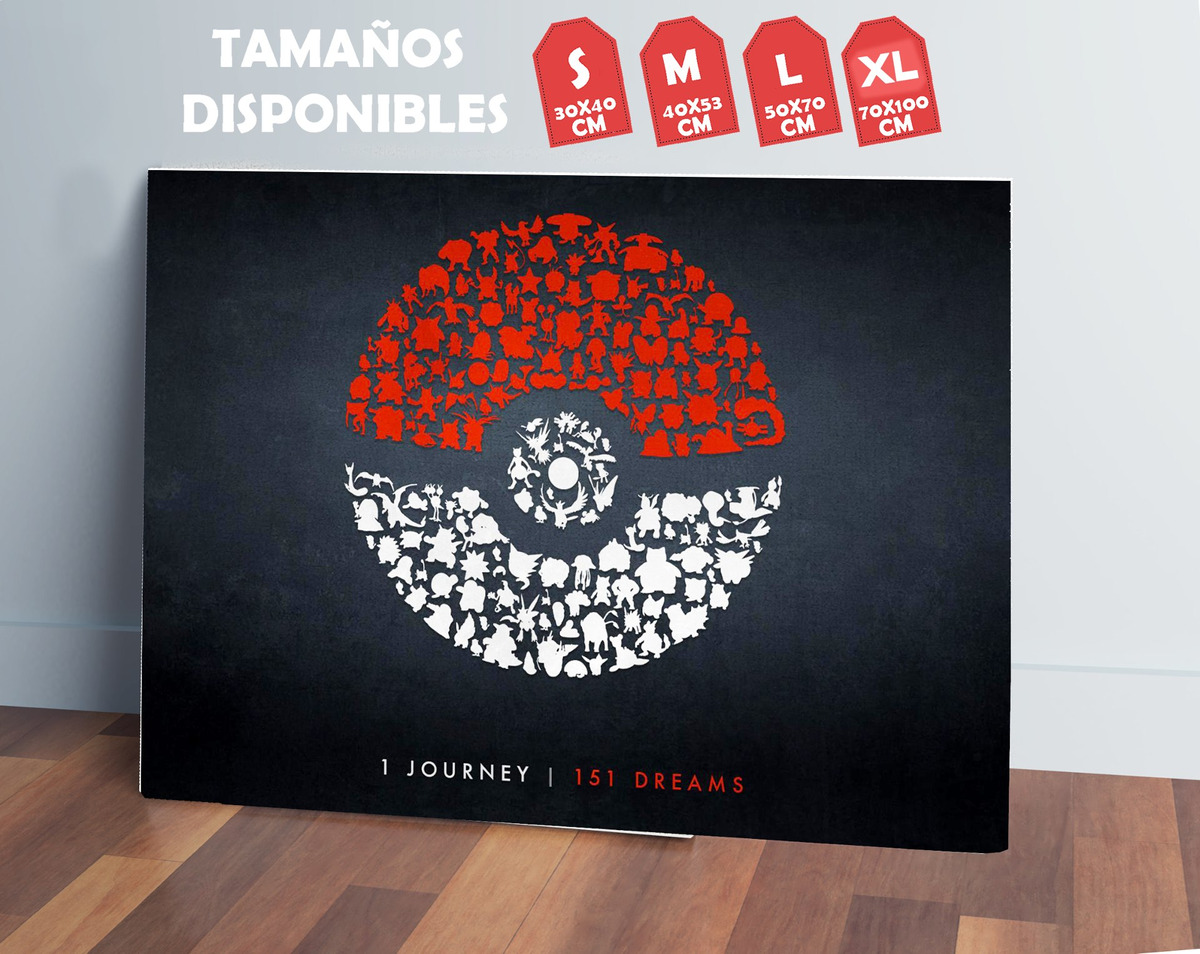 Cuadro Pokemon Go 493 40x53 Mdf Memoestampados - Imagen 3