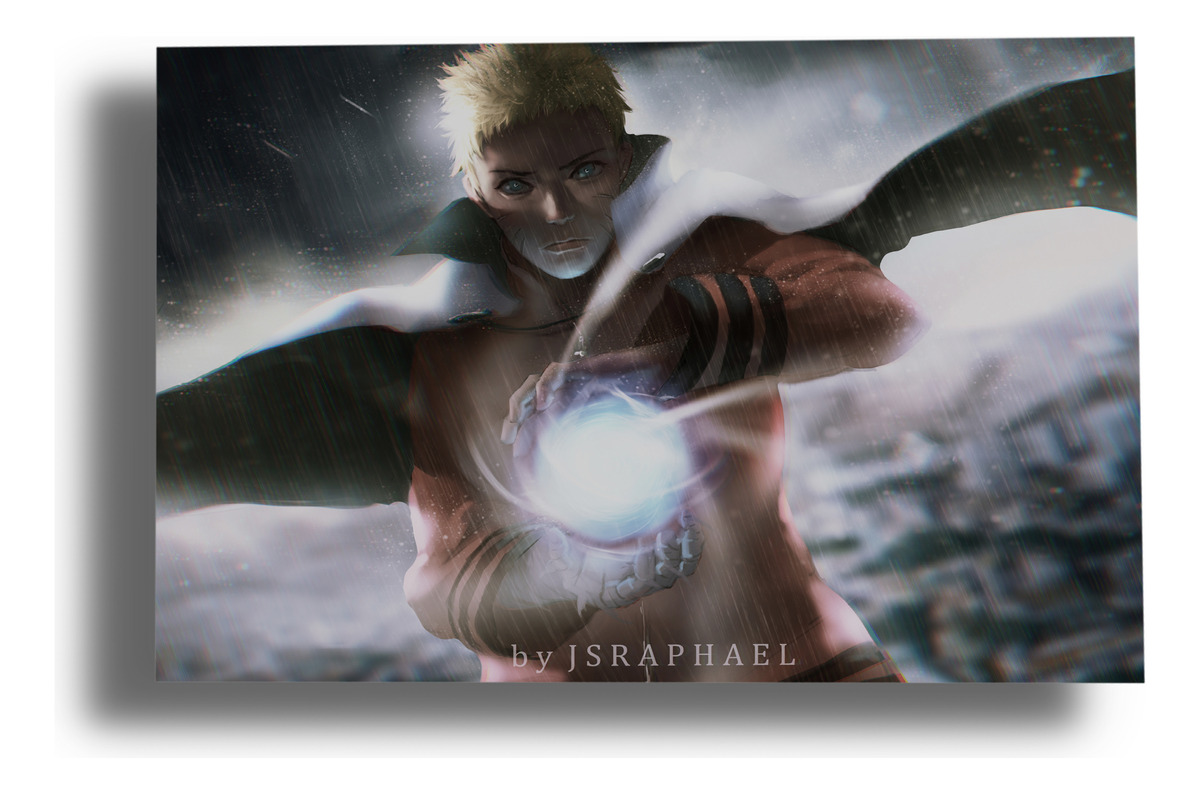 Cuadro Naruto 419 70x100 Lienzo Memoestampados