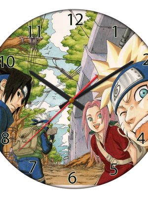 Reloj En Mdf De 3mm 40 Cm Diametro Naruto 05