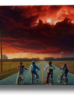 Cuadro Stranger Things 530 70x100 Mdf Memoestampados