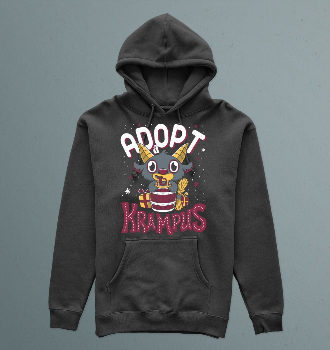 Canguro Adopt A Krampus Memoestampados - Imagen 4