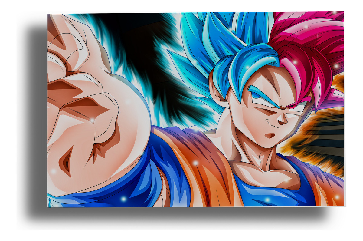Cuadro Dragon Ball Z Goku 362 70x100 Mdf Memoestampados