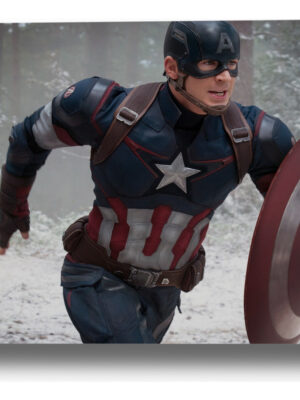 Cuadro 214 Capitan America Avenger 40x53 Mdf Memoestampados