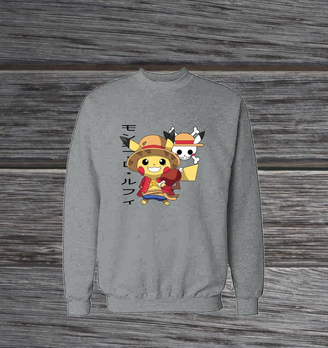 Buzo: Luffy Picachu Memoestampados - Imagen 7