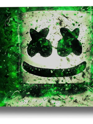 Cuadro Marshmello 598 50x70 Lienzo Memoestampados