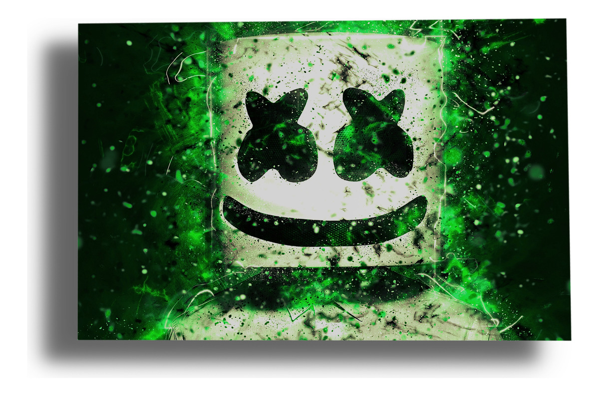 Cuadro Marshmello 598 50x70 Lienzo Memoestampados