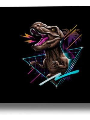 Cuadro Dinosaur Fantasy Rex 359 70x100 Mdf Memoestampados