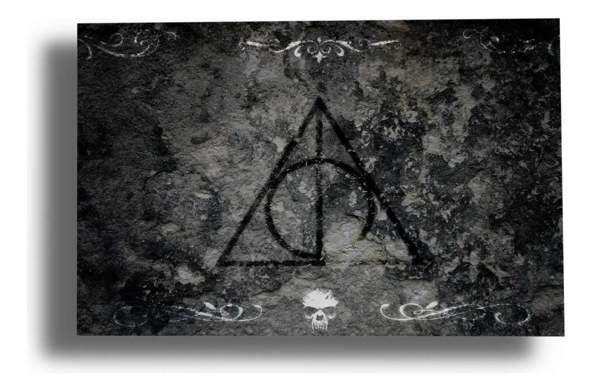 Cuadro Harry Potter Reliques 99 50x70 Mdf Memoestampados