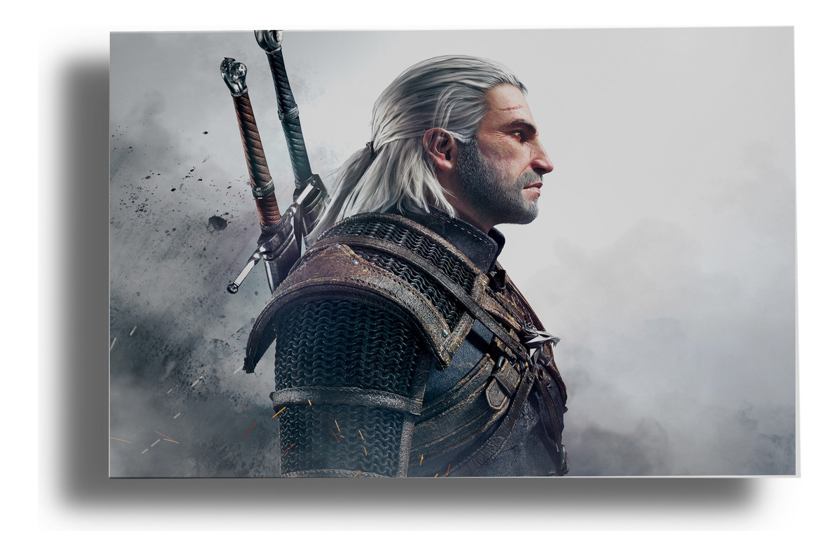 Cuadro The Witcher 3 371 50x70 Mdf Memoestampados
