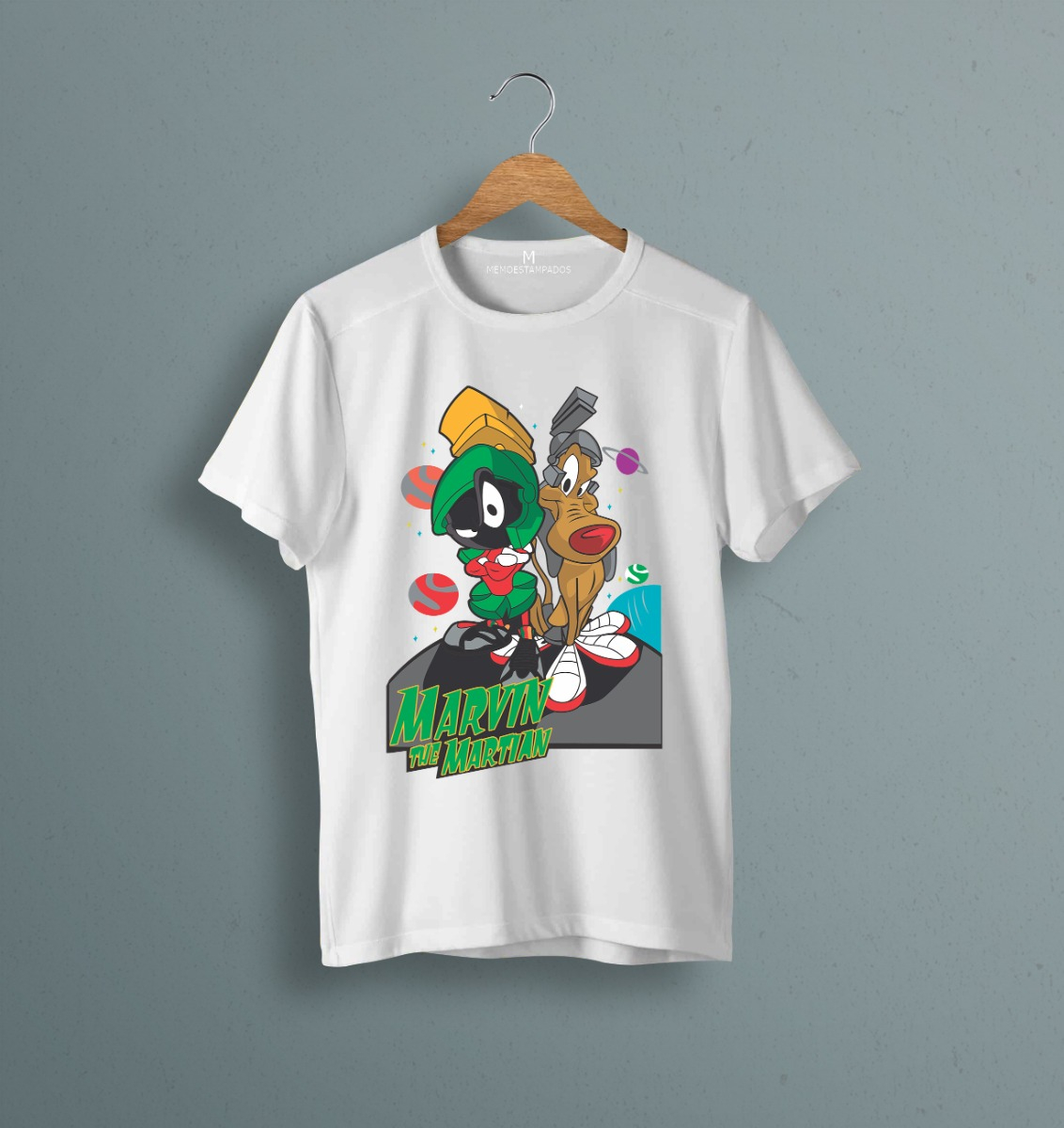 Remera: Marvin The Martian Memoestampados - Imagen 30