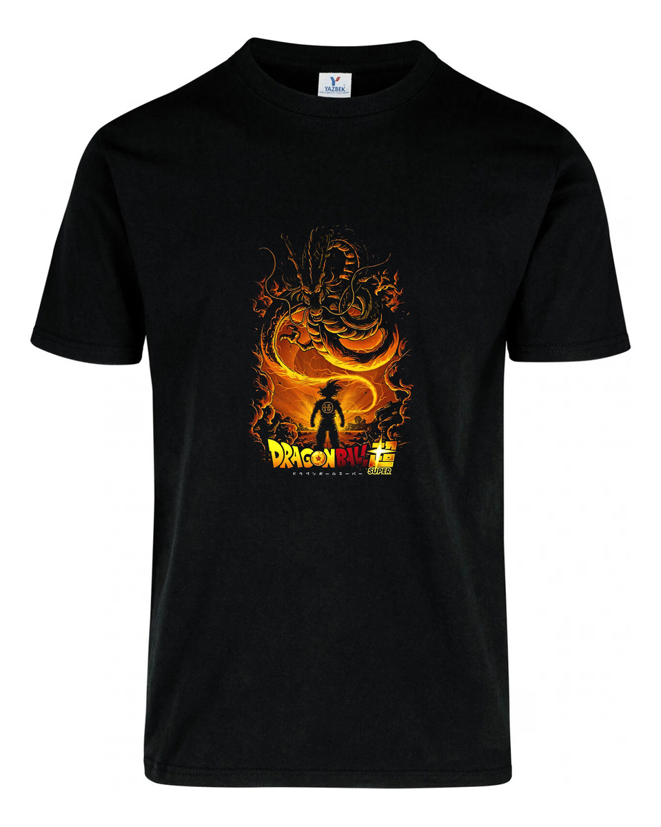 Remera: Dbz Silueta Goku Memoestampados - Imagen 2