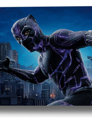 Cuadro Pantera Negra Marvel 347 70x100 Mdf Memoestampados