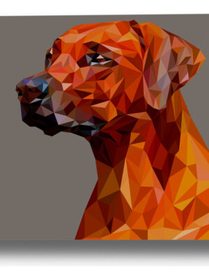 Cuadro 322 Dog 40x53 Mdf Memoestampados