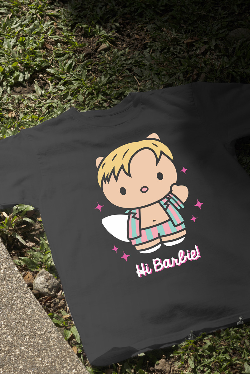 Remera: Hi Barbie 01 Memoestampados - Imagen 2