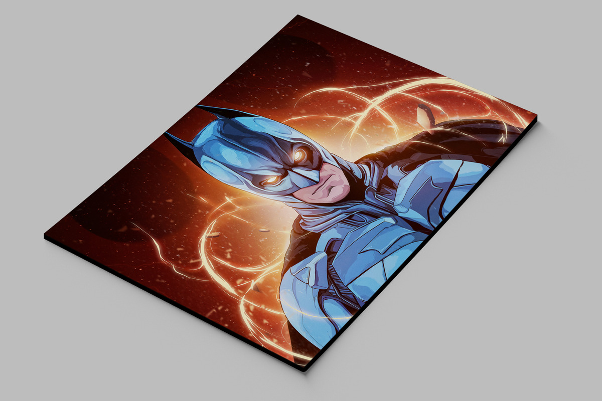 Cuadro Batman Comic 556 70x100 Mdf Memoestampados - Imagen 2