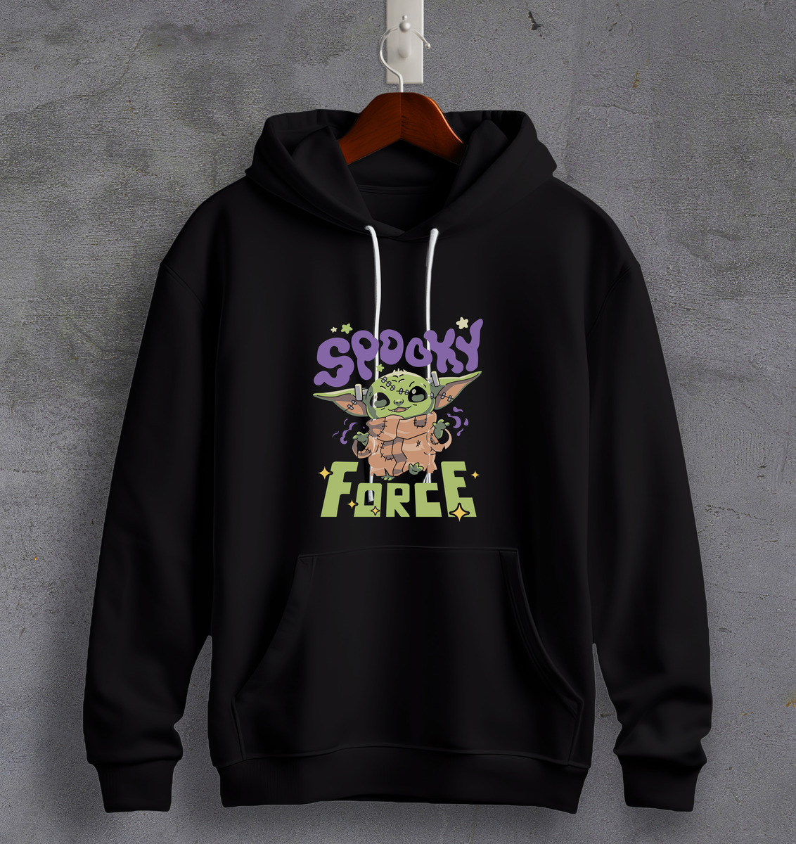 Canguro Spooky Force (baby Yoda) Memoestampados - Imagen 3