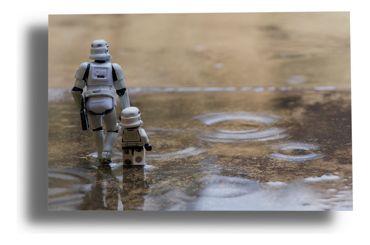 Cuadro Star Wars 429 40x53 Mdf Memoestampados