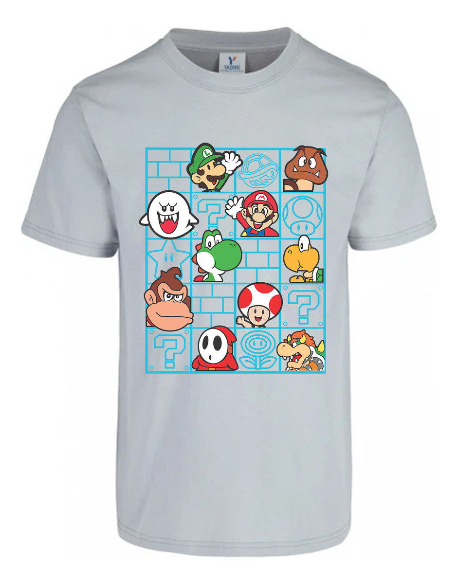 Remera: Mario Bros Friends Memoestampados - Imagen 32