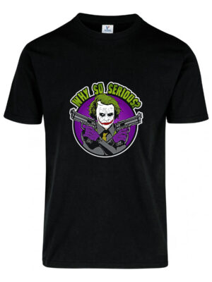 Remera: Jocker Why So Serious Memoestampados