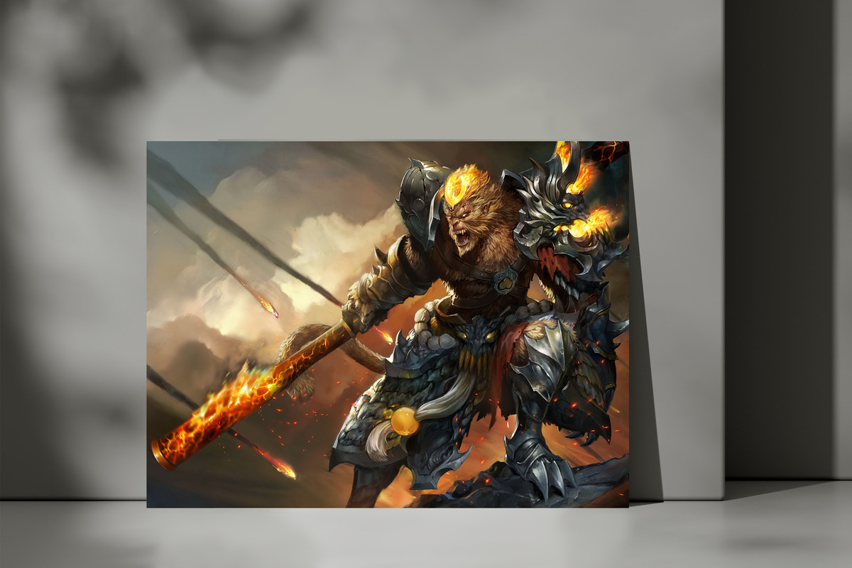 Cuadro League Of Legends 384 40x53 Mdf Memoestampados - Imagen 3